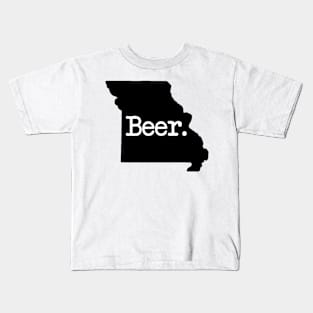 Missouri Beer MO Kids T-Shirt